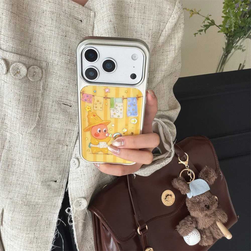 Simple polka dot rabbit stripe star mobile phone case for iPhone 17 16 Pro 15 Pro Max 14 17 Pro cover fashion cartoon cute Funda H251203