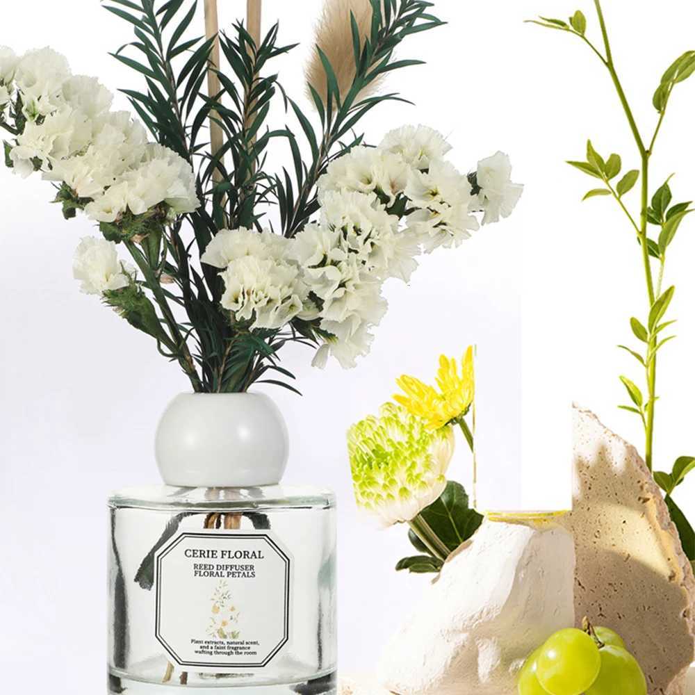 50ml Reed Diffuser Set - Lavender/Freesia Fragrance Oil with Expanding Sticks Hotel Home Aromatherapy Air Freshener Y251204