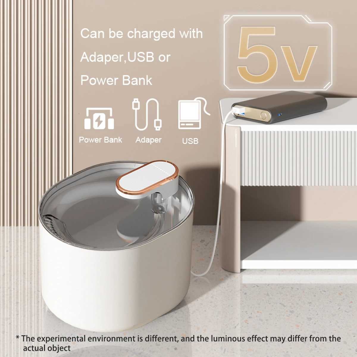 Pet Fully Automatic Water Fountain USB Ultra Silent Intelligent Pump Sensor Filter 3L Cat Large Capacity Water Dispenser M251204