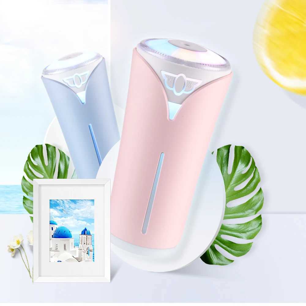 Portable Air Humidifier Mini USB Ara Diffuser With Cool LED Light Mist For Bedro He Car Plants Purifier Humificador 280ml C251204