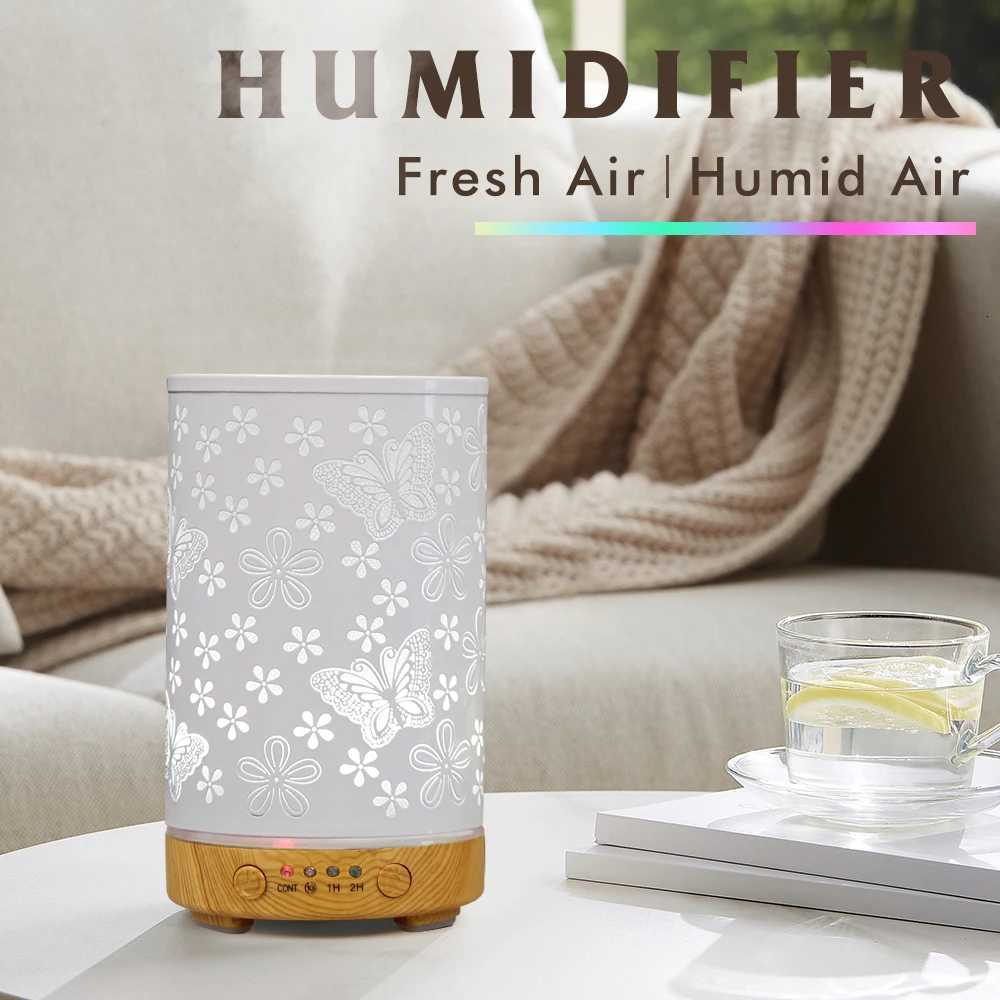 100ml Essential Oil Diffuser Sn-Color Ara Light trasonic Air Humidifier Ro Scent Diffuser with Timer Function C251204