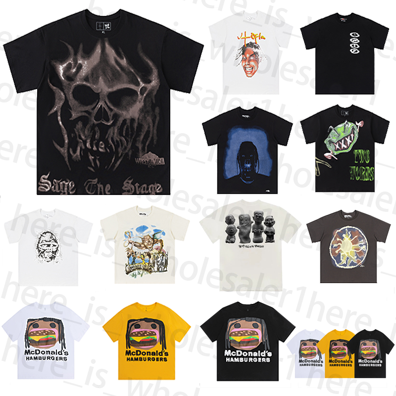 Travis Scott T-Shirt designer hoodies Cactus Jack Corrupted PS Birds Eye View Tour Europe Tour 17 AstroWorld Tour Rolling Loud Seeing is Believing CJ DIGITAL GIRL