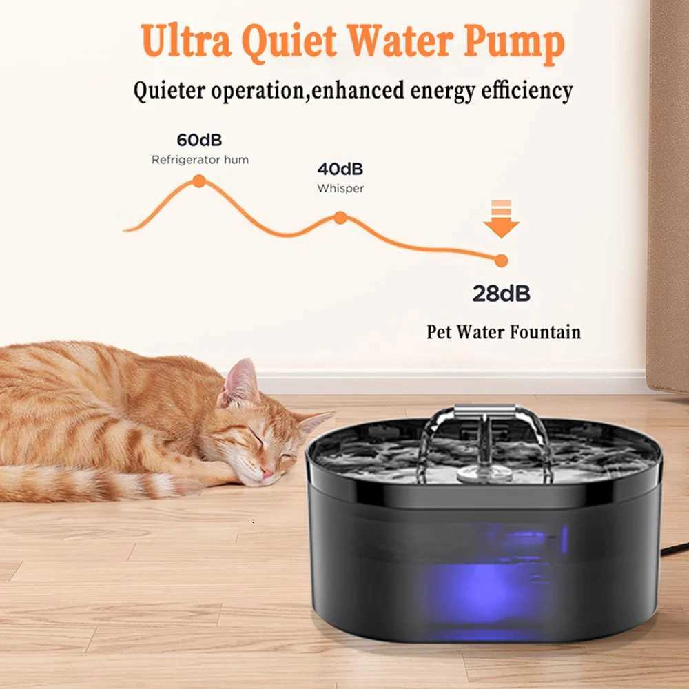 22L T-shaped Cat Water FountainPet Water Dispenser With FilterDog Drinking Fountain For CatsUltra Quiet Water Pump M251204 - view 5