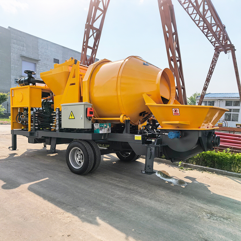 Productive 2025 Mobile Concrete Mixer Pump | Direct Factory Supply for Small to Medium Construction Needs