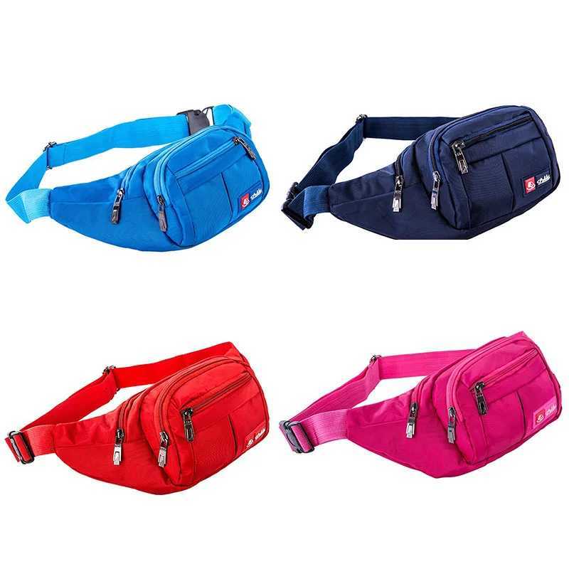 Waist Bag Nylon Fanny Pack For Men Women Belt Pouch Male Kangaroo Belly Banana Bum Hip Lady Side Sack Mobile Phone Waistbag WorkT251204