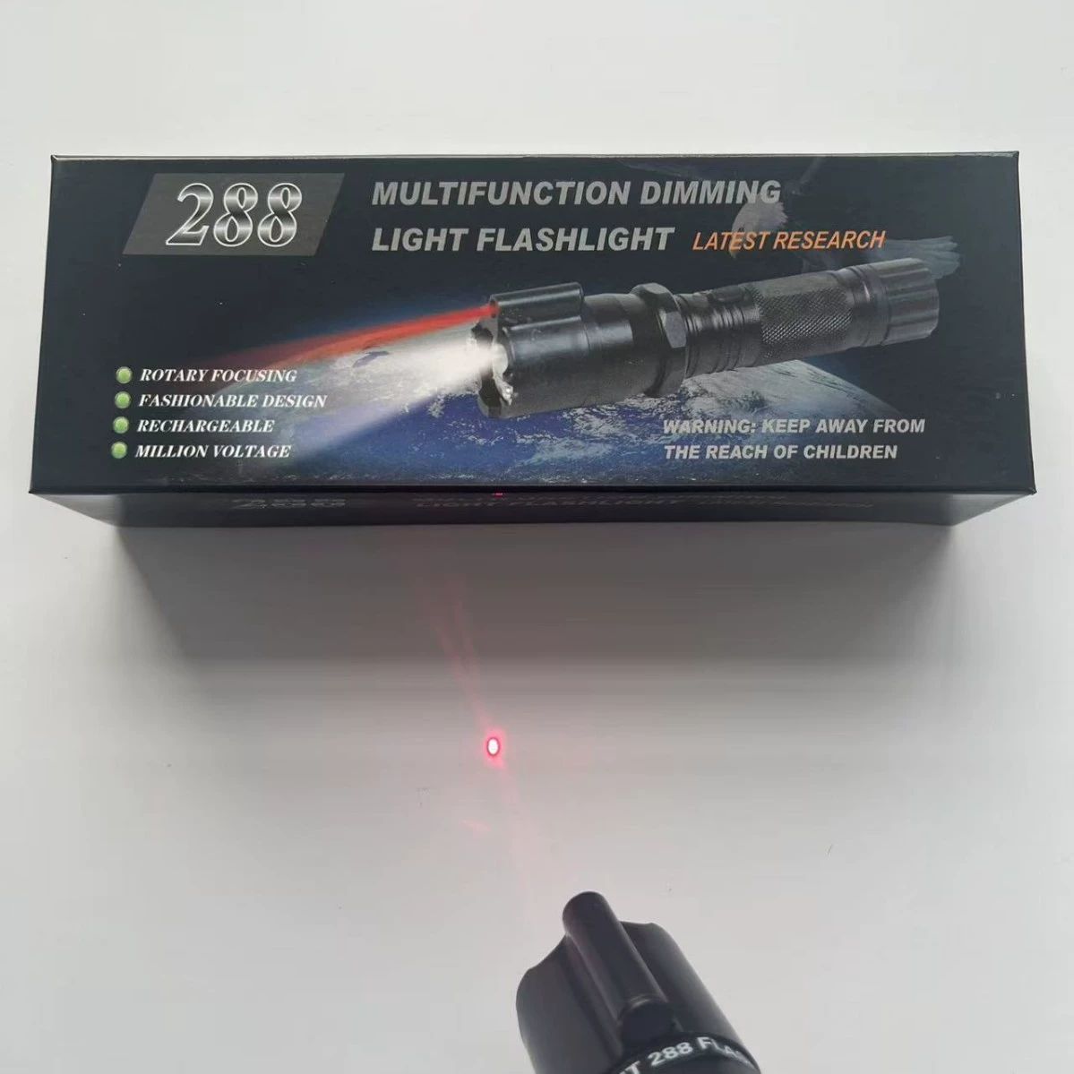 1101 Type Women Self Protection Flashlight USB Rechargeable Portable Multifunctional Flashlights High Power Security Flashlight Torch