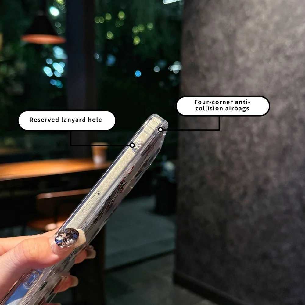 Watercolor Transparent Flowers Element Design Magnetic Phone CaseFor iphone 17 17Pro max 17Air Colorf Daisy case H251203