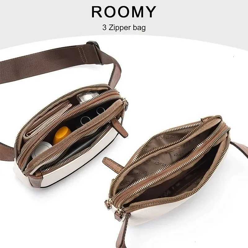 Womens Belt Bag Fashion Crossbody Bag Chest Bag Adjustable Shoulder Strap PU Leather Womens Messenger HandbagT251204