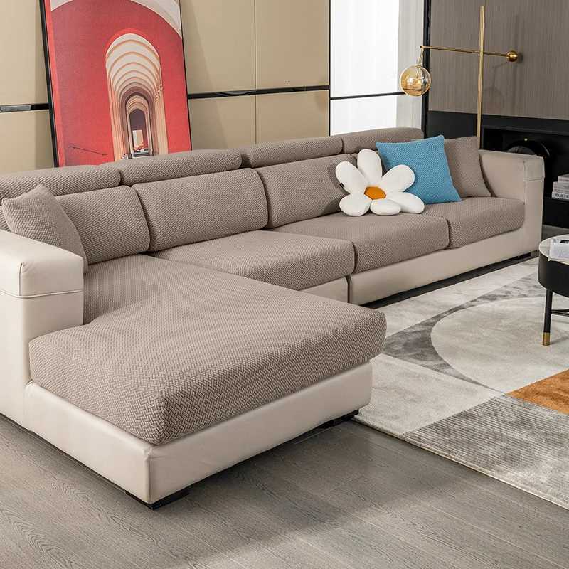 Thick Jacquard Sofa Seat Cover Elastic Sofa Cover Protector Couch Cover for Sofa Anti-dust Removable Sofa Cushion Cover M251204 - view 7