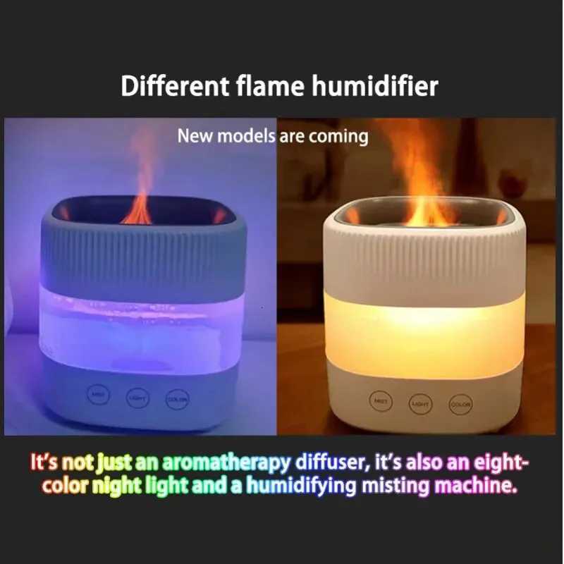 HEFISH 150ML Air Humidifier Portable Mini USB Ara Diffuser With Cool Mist For Bedro He Car Remote Control Colour C251204