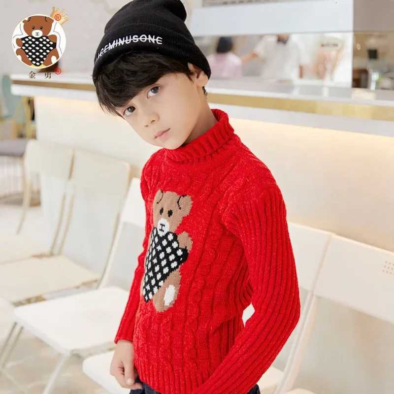 Bear Winter Autumn Boy or Girl Unisex Clothing Sweater Casual Fashion Pullover For Kid Children Baby Gril ClothingW251204