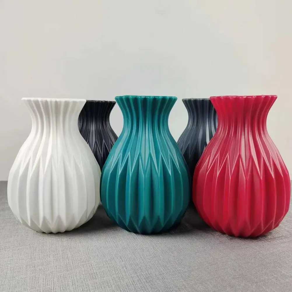 Unique Design Vase Elegant Flower Vase for He Decoration Wedding Arrangements Fine Workmanship Pot for Living Ro Ornament H251204