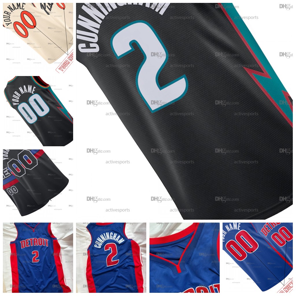 Stitched 2 Cunningham 2026 City Edtion Basketball Jersey Ivey Harris Stewart Embroidered Sports Jersey Breathable Sleeveless