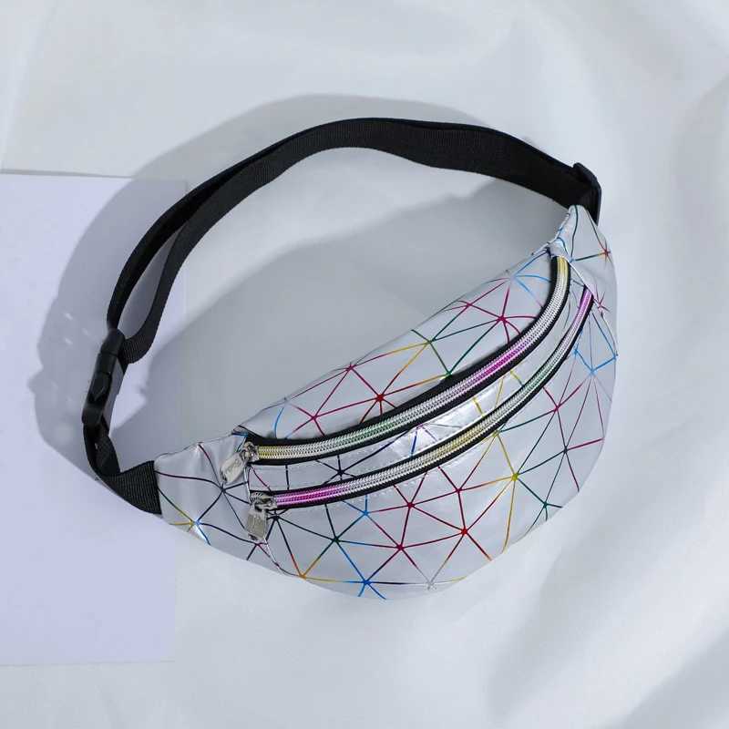 Womens Waist Bag Fanny Pack Solid Color PU Leather Bag Belt Purse Female Zipper Small Purse Phone Key Pouch Chest BagT251204