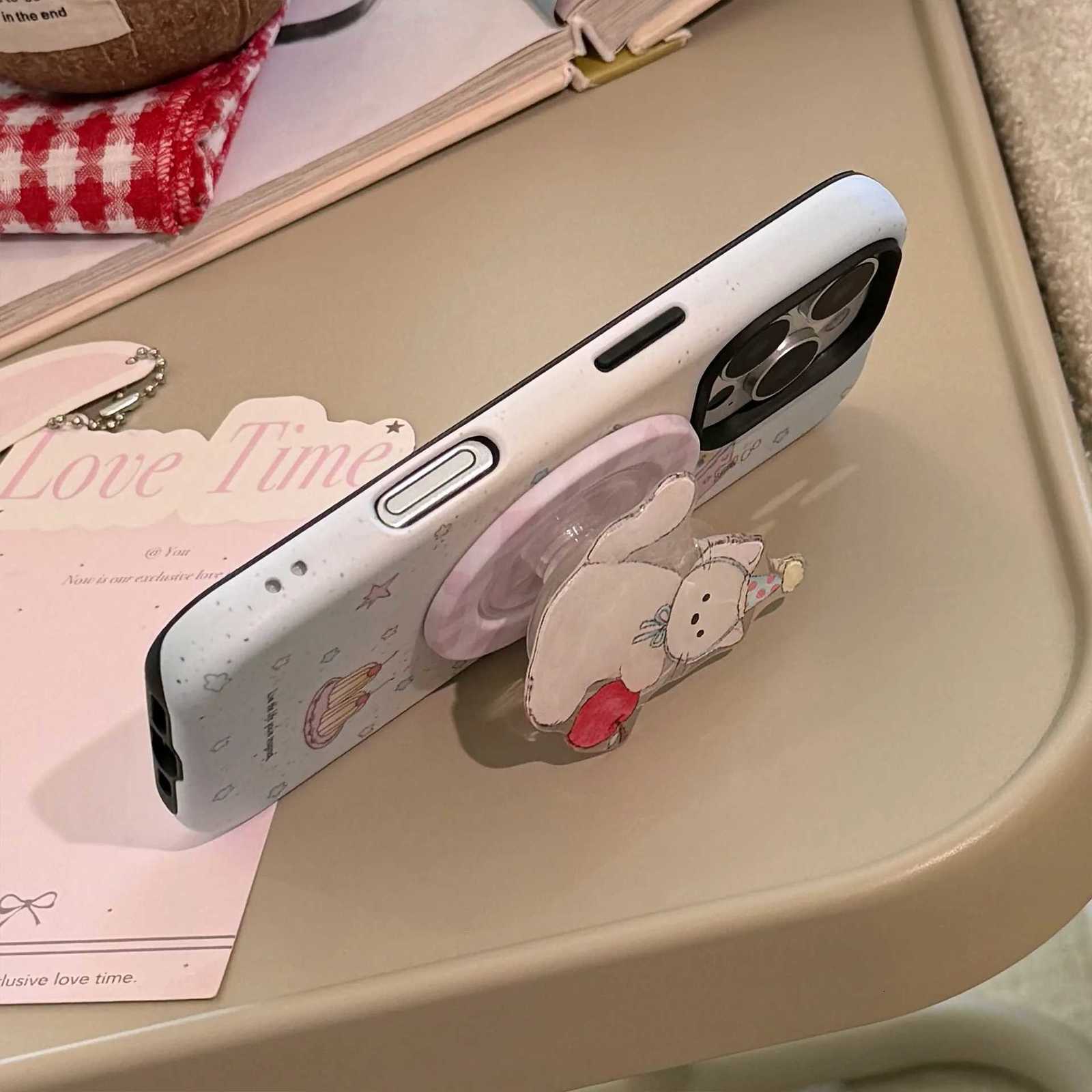 Dessert pudding cat Kitten Phone Case For iPhone 16 15 14 13 12 11 Pro Max Case Cute Sweet Luxury Cartoon Cover H251203