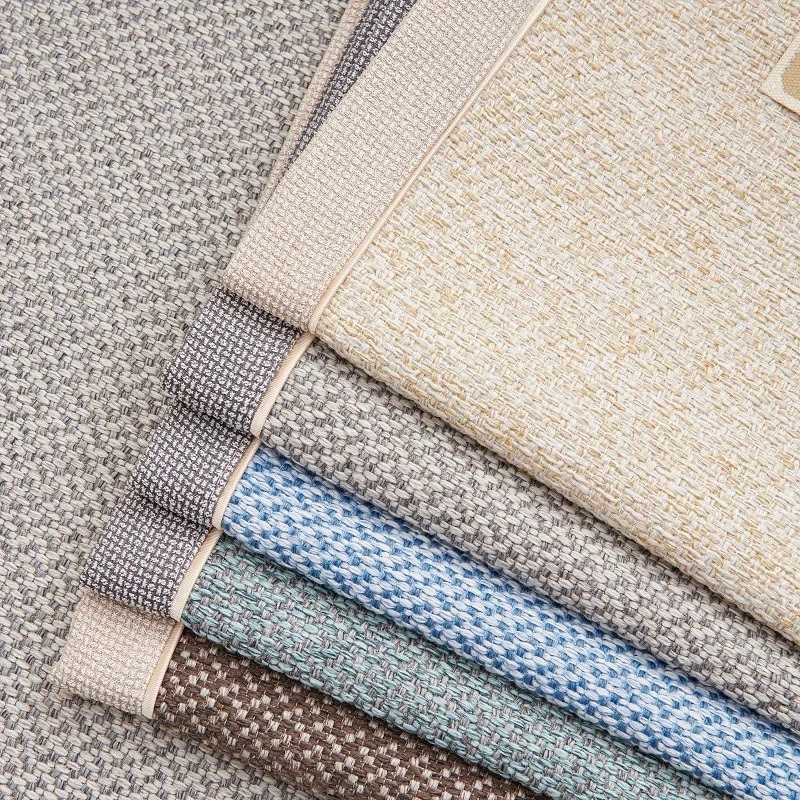 Cotton and Linen Jacquard Sofa Cushion Winter Thicken Soft Comfortable Modern Simple Wind Cover Cat Cushion Plush Sofa Cover M251204 - view 3