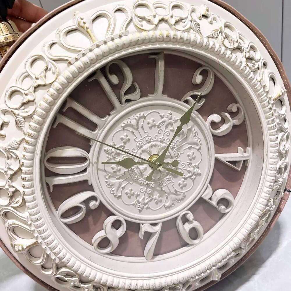 Luxury Designer Purses And Handbags Vintage Simulated Clock Design Shoulder Crossbody Bags Funny Women's Round Bag Suotong1204
