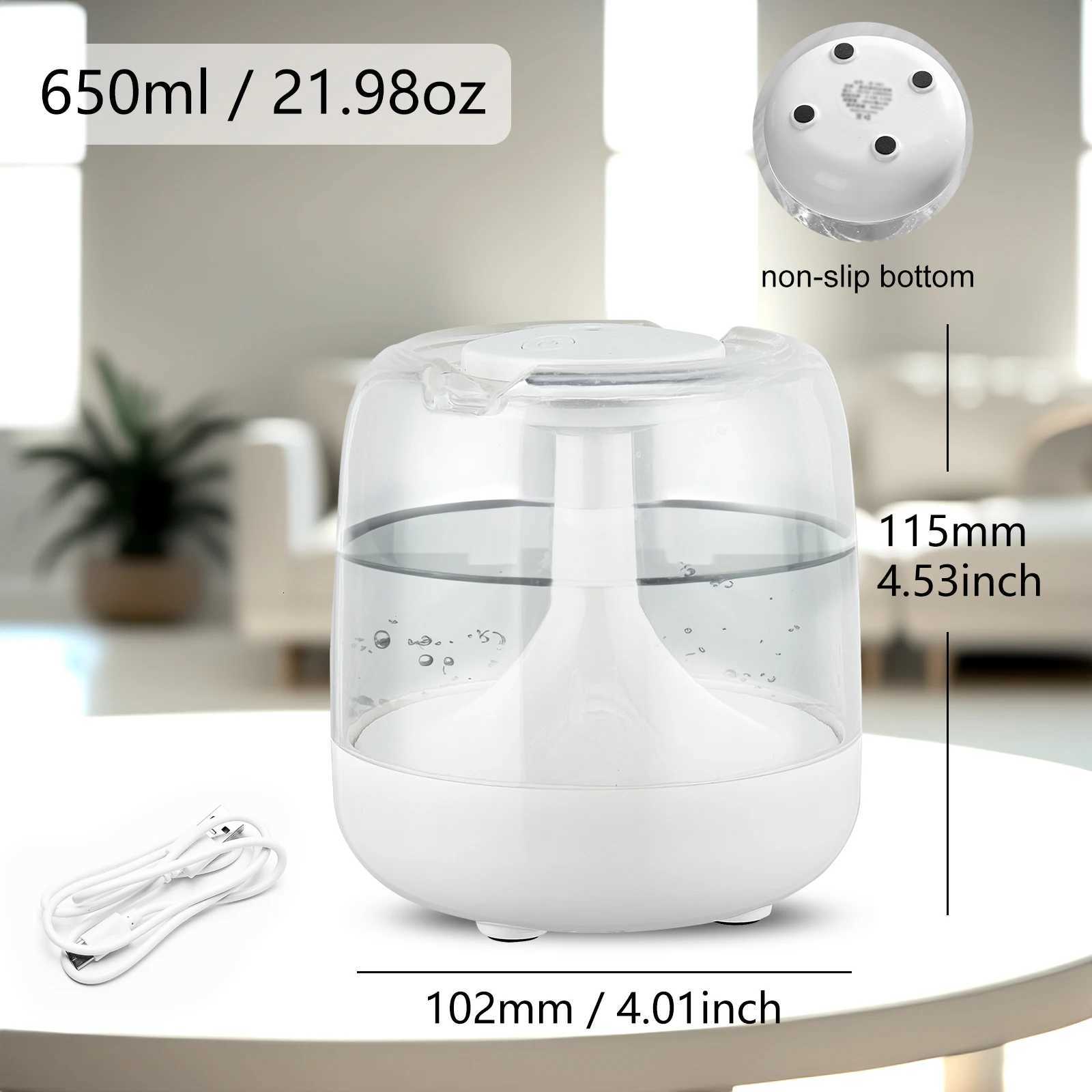 Colorf light small humidifier bedro off he mute big spray mini air usb humidifier C251204