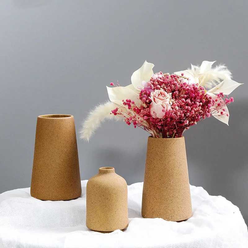 Simple Ceramic Vase Dining Table Decorations Wedding Decorations Nordic He Living Ro Decorations Vase H251204