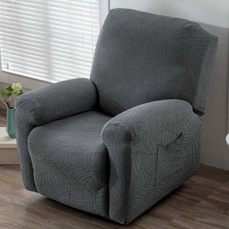 1/2/3 Seater Waterproof Elastic Jacquard Recliner Slipcovers Chivas Lounge Chair Sofa Cover for Bedroom Living Room Home Decor M251204 - view 7