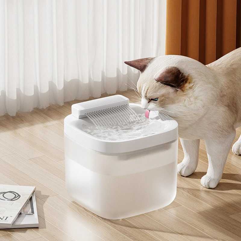 3L USB Pet Water Fountain with Pump Filter Anti-Dry Burning Cat Water Dispenser Auto Recirculating Pet Water Flow Drinker M251204 - view 4