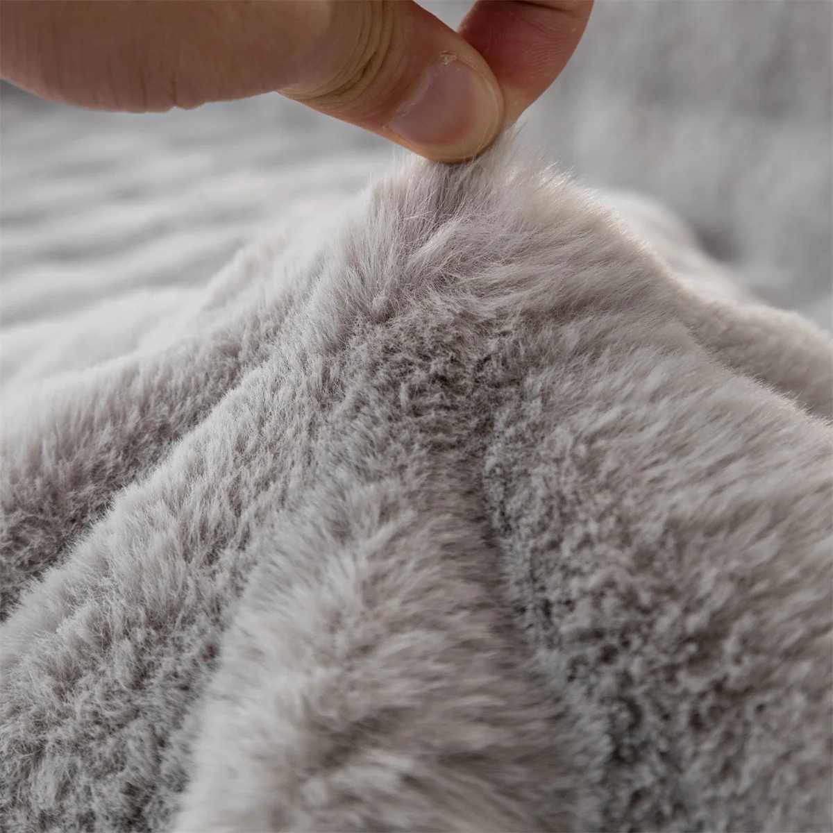 Bubble Imitation Fur Sofa Towel Faux Fur Sofa Cover Blanket Couch Cover Universal for Living Room Warm M251204 - view 5