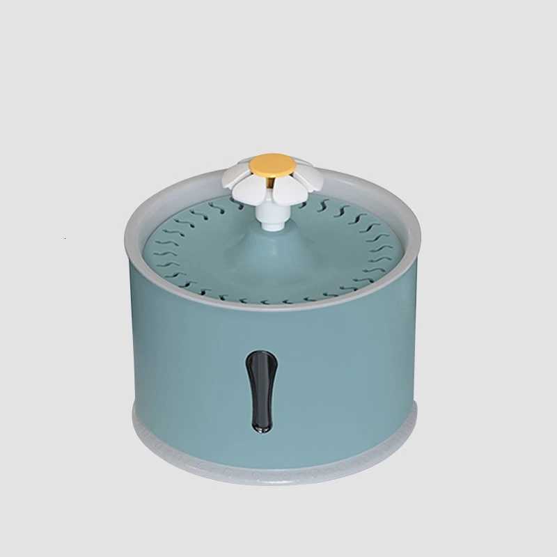 24L Pet Cat Dispenser Drinking Water Fountain Activated Carbon Filters LED Automatic Feeder Container USB Interface M251204