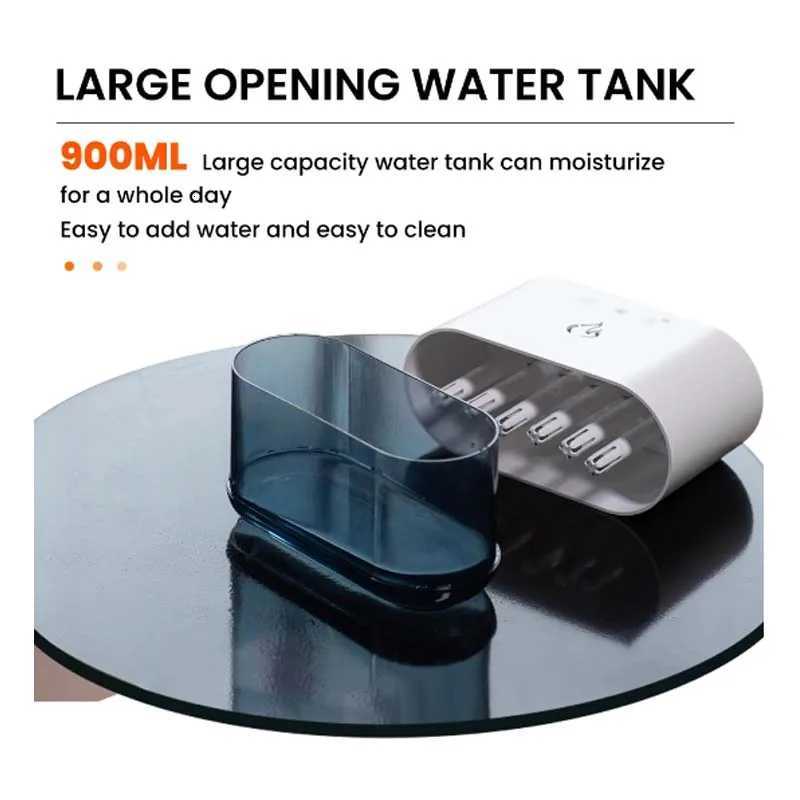 Air Humidifier USB trasonic Cool Mist Maker with RGB LED Lamp Follow Sound Rhythm Spray for He Ro Ara Diffuser C251204