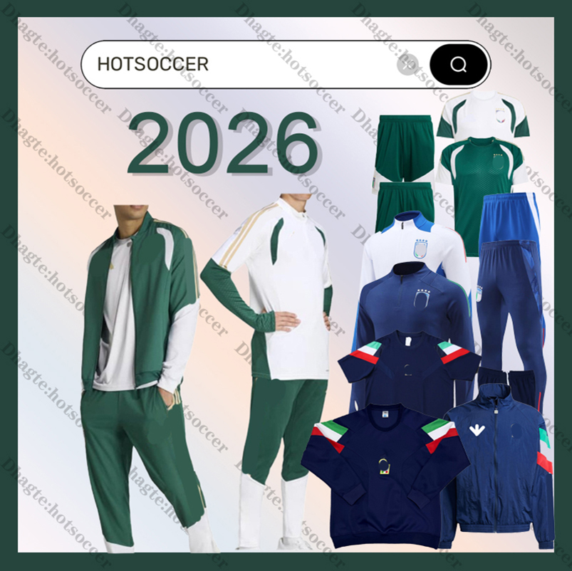 2026-2027 Italy tracksuit+Jackets+Short Sleeves tuta maglia jersey 26 27 Italia football training suit survetement camiseta SOCCER chandal kit football ssss