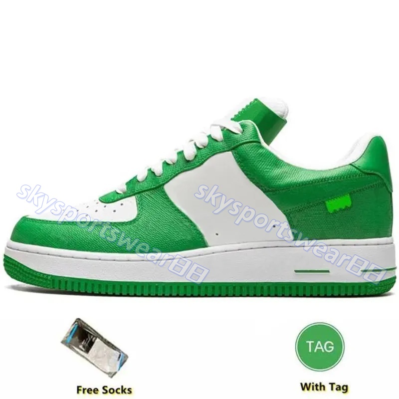 2025 hot MCA Casual Shoes 1 University Gold Silver Metallic Off Of Blue Volt Blanc '07 Moma white Men Women Outdoor Sneakers Trainers 04