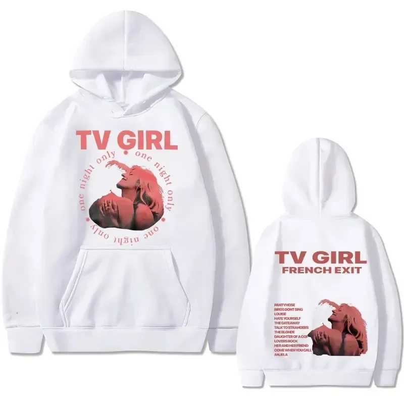 Cults TV Girl One Night Only Print Hoodie Vintage Sweatshirt Men Women Cotton Oversize Hoodies Sweatshirts Top Fashion Clothing J251203