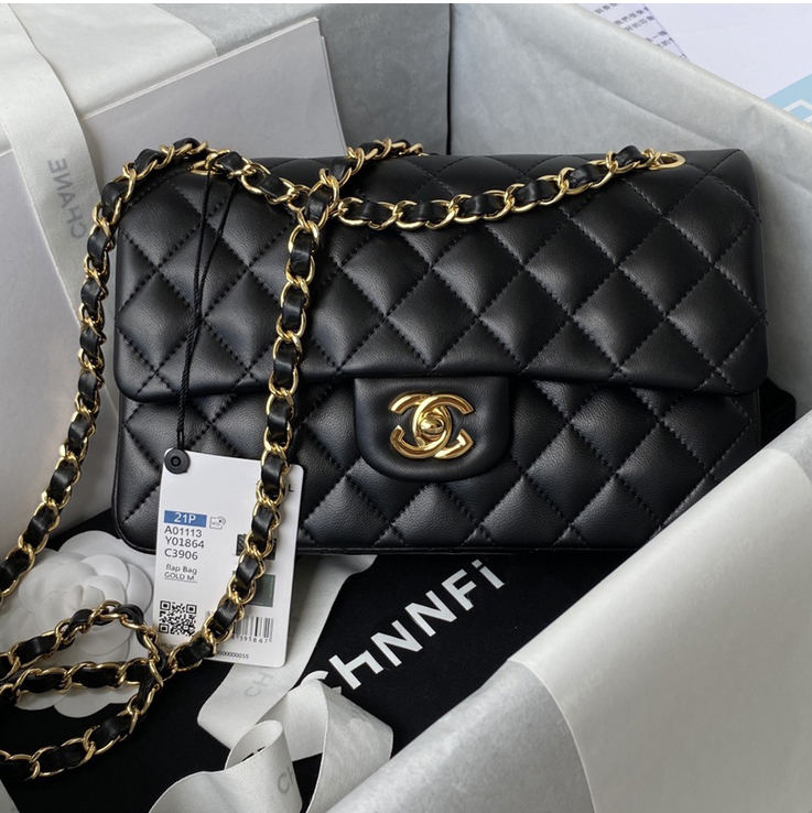 Designer Bag Luxury Shoulder Bag High-Quality Sheepskin Caviar Diamond Pattern Metal Chain Women's Fashion Bag Evening Bag Classic Solid Color Wallet Golden Ball 10A