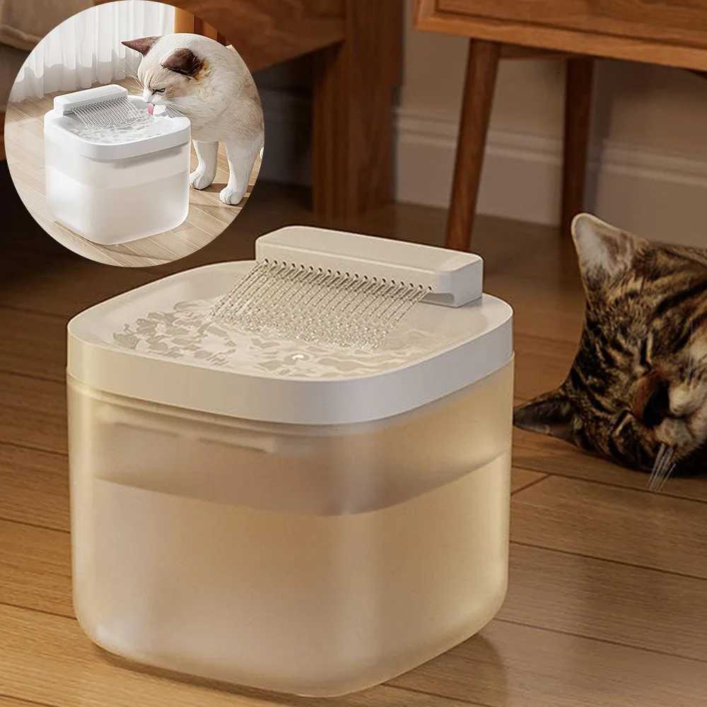3L Smart Pet Fountain USB Power Supply Quiet Operation Cat Automatic Circulation Filtration Circulating Water Dog Water Feeder M251204