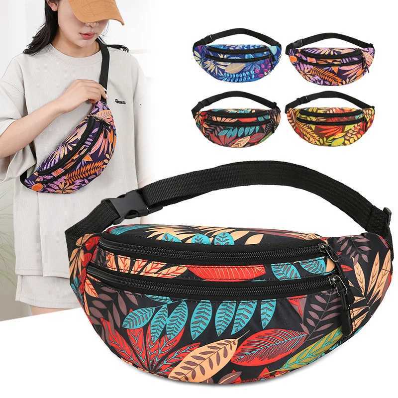 Nylon multi-layer waist bag womens shoulder bag close fitting casual womens bag single shoulder phone bag summer fashion cT251204