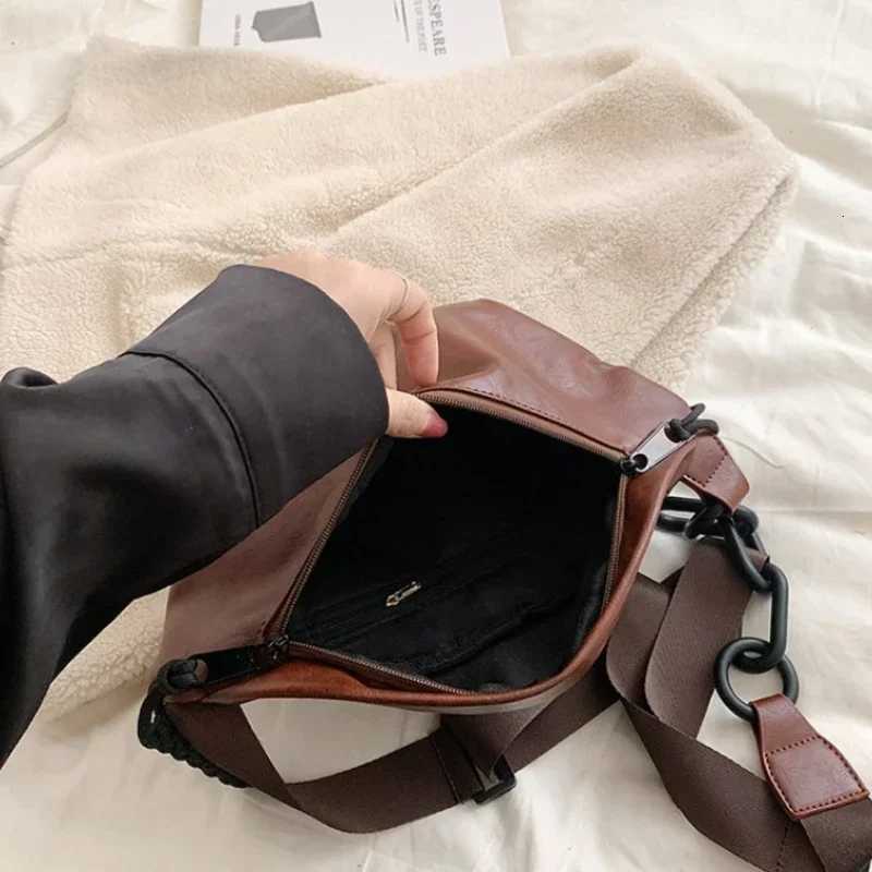Fashion Soft Leather Waist Bag Ladies Fanny Pack High Quality Shoulder Belt Purse Bags Fashion Designer Crossbody Chest BagsT251204
