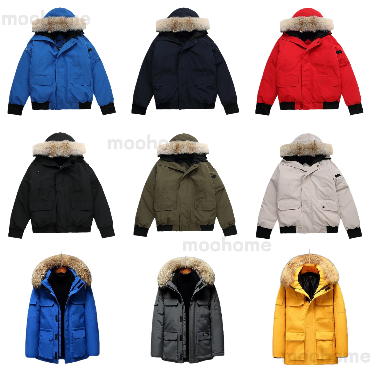 Designer Men's Puffer Jackets Parkas Black Coats Hooded Quality Casual Doudoune Homme Feather Outerwear Double Zipper Padded Jacket Down-Filled Badge 08
