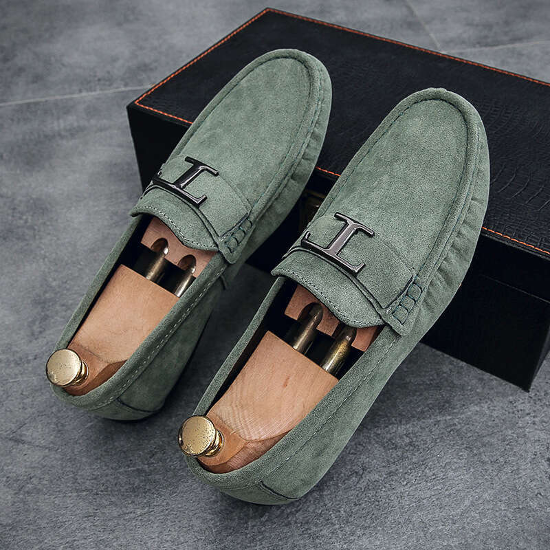 2025 Spring New Men's Loafers Casual Business Trend Soft Sole Driving Shoes Dropshipping