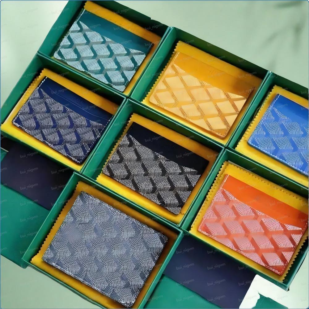 10A card holder designer wallet with orginal box pouch ID Case holder Pocket women Men Bag passport holders Credit thin bus card go Card Holder men Wallet 264