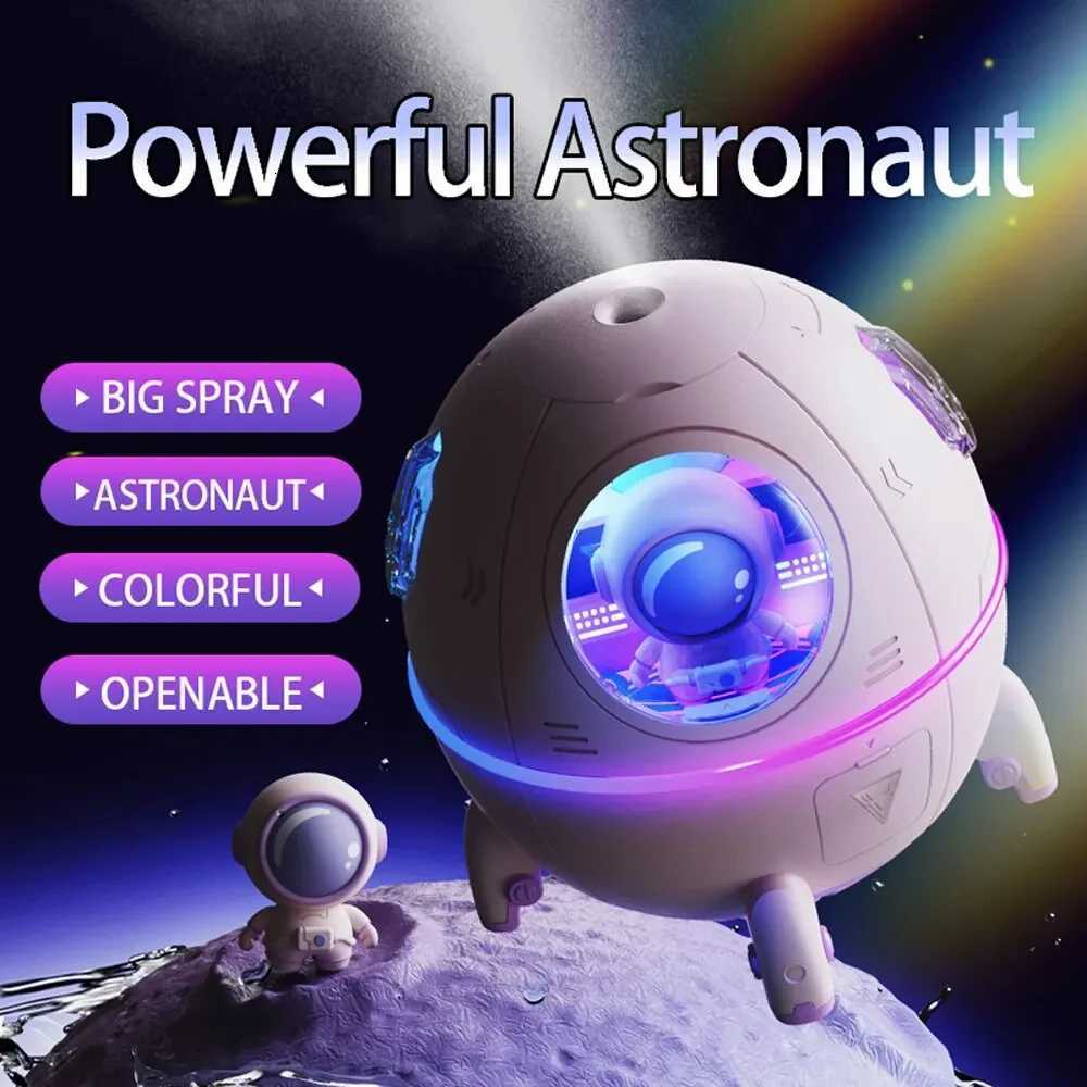 220ML Desktop Humidifier Portable USB Astronaut Air Humidifier Diffuser for He With Colorf Light C251204