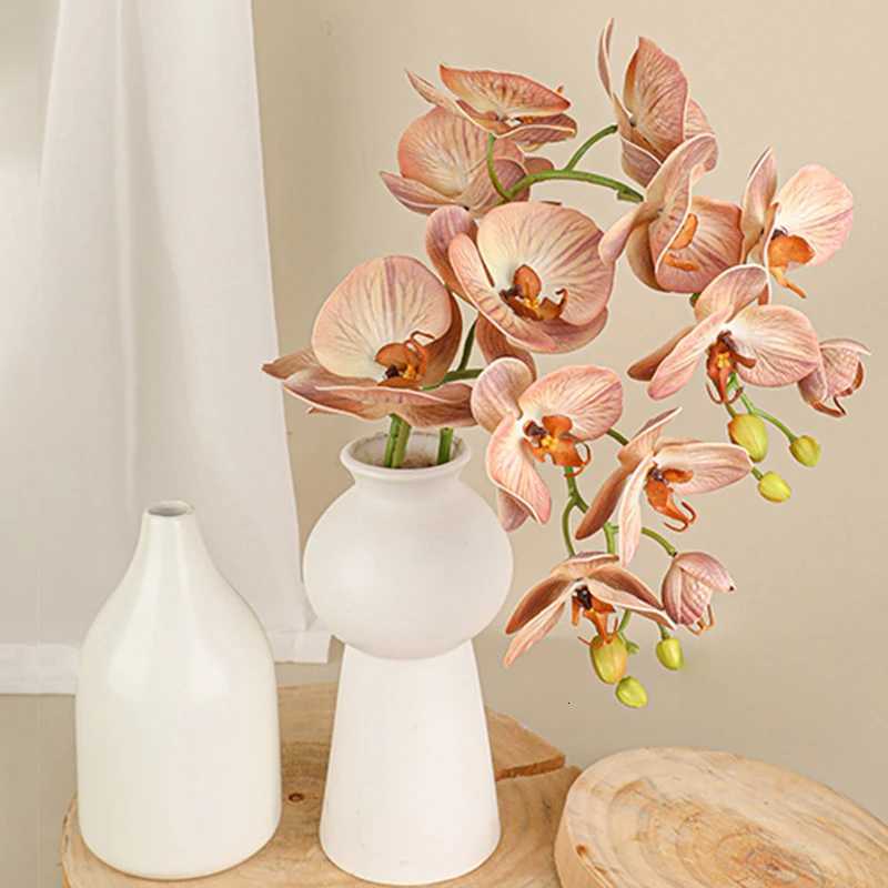 7 s Artificial OrchidWedding Floral Arrangement MaterialPlastic PhalaenopsisHe Table FlowerChristmas Decor H251204