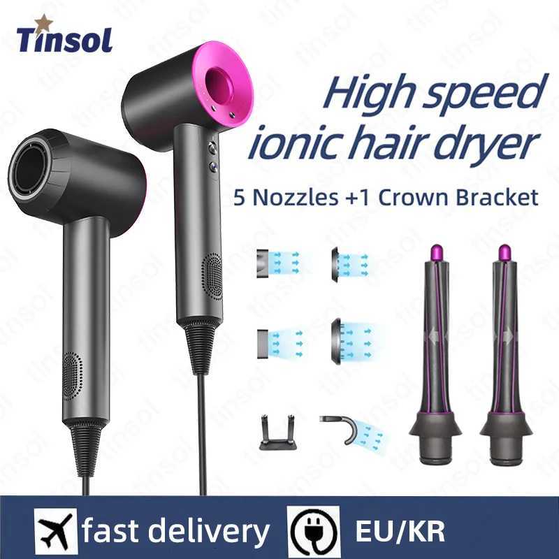 TINSOL High-speed negative ion bladeless constant temperature hair dryer Professional home-use negative ion hair dryer