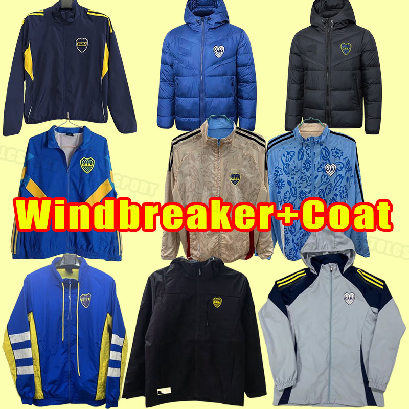 25 26 Windbreaker Boca Juniors training Jerseys Football Shirts CAVANI JANSON MEDINA FERNANDEZ BENEDETTO ZEBALLOS BLONDEL BARCO TABORDA Training shirts COAT