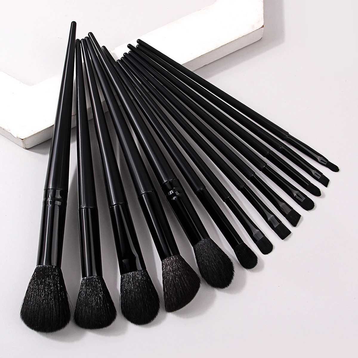 14PCS Low Price Makeup Brush Set With Makeup Brush Pouch Cosmetic Brushes With Fashion Makeup Brush BagT251205