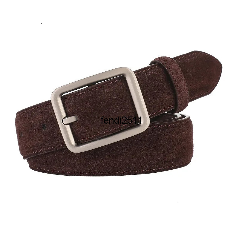 Belts Leather Belt Woman Western Metal Buckles Genuine Suede Cowhide Womens Belts 28cm Wide Women Dress Jeans Girdle 251031