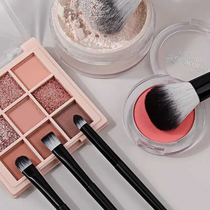 NEW 13PCS Makeup Brush Set Soft Fluffy Eye Shadow Foundation Blush Highlighter Concealer Brush Female Beauty Tool Christmas giftT251205