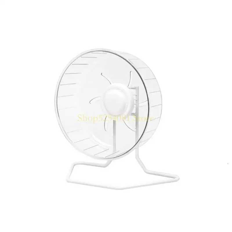 AXYC Silent Exercise Wheel with Metal Stand Plastic Spinner Hamster Running Disc M251205