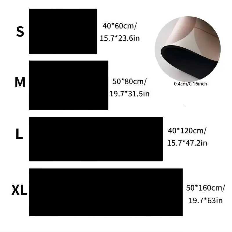 VIKAMA Kitchen Floor Mat and Bedroom Living Room Long Bedside Area Rug also Hallway Soft Washable Carpet with Anti Slip for Bath H251205