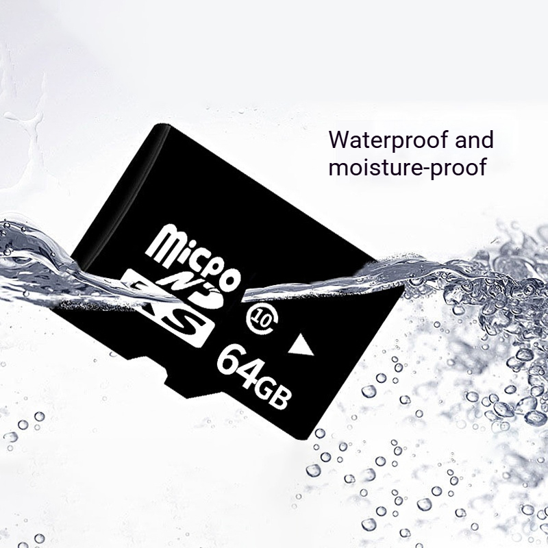 16GB TF Card Kids Camera 32GB Memory Card Flash Memory Card Micro 64GBSD Card for Mobile Phone Driving Recorder MP3 Photo Camera