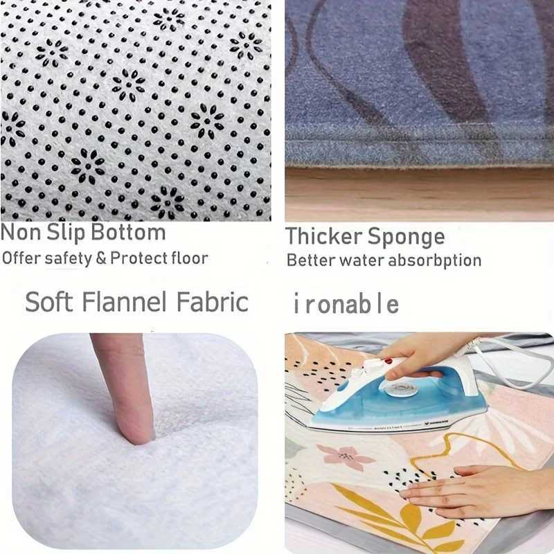 VIKAMA Black Creative Kitchen Rug Which Kitchen 2pc Carpet Doormat Welcome Mat Living Room Carpet Rug For Bedroom Home Decoratio H251205