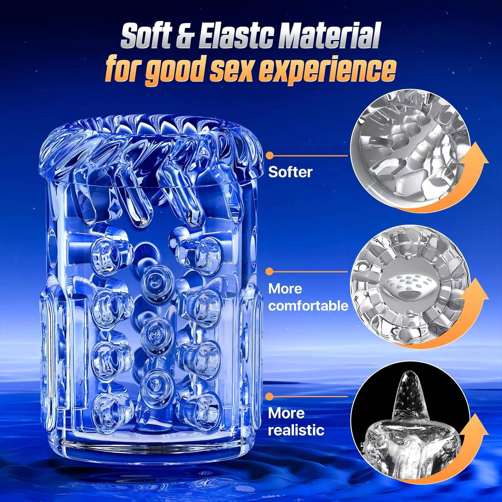 Waterproof Men Stroker Vibrator Masturbator Machine Penis Pump Sucking Thrusting Rotating Automatic Male Masturbation Devices